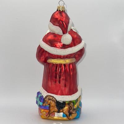 1270 Christopher Radko 1998 Season of Peace Glass Ornament