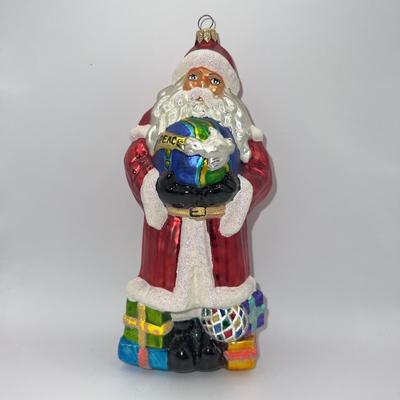 1270 Christopher Radko 1998 Season of Peace Glass Ornament