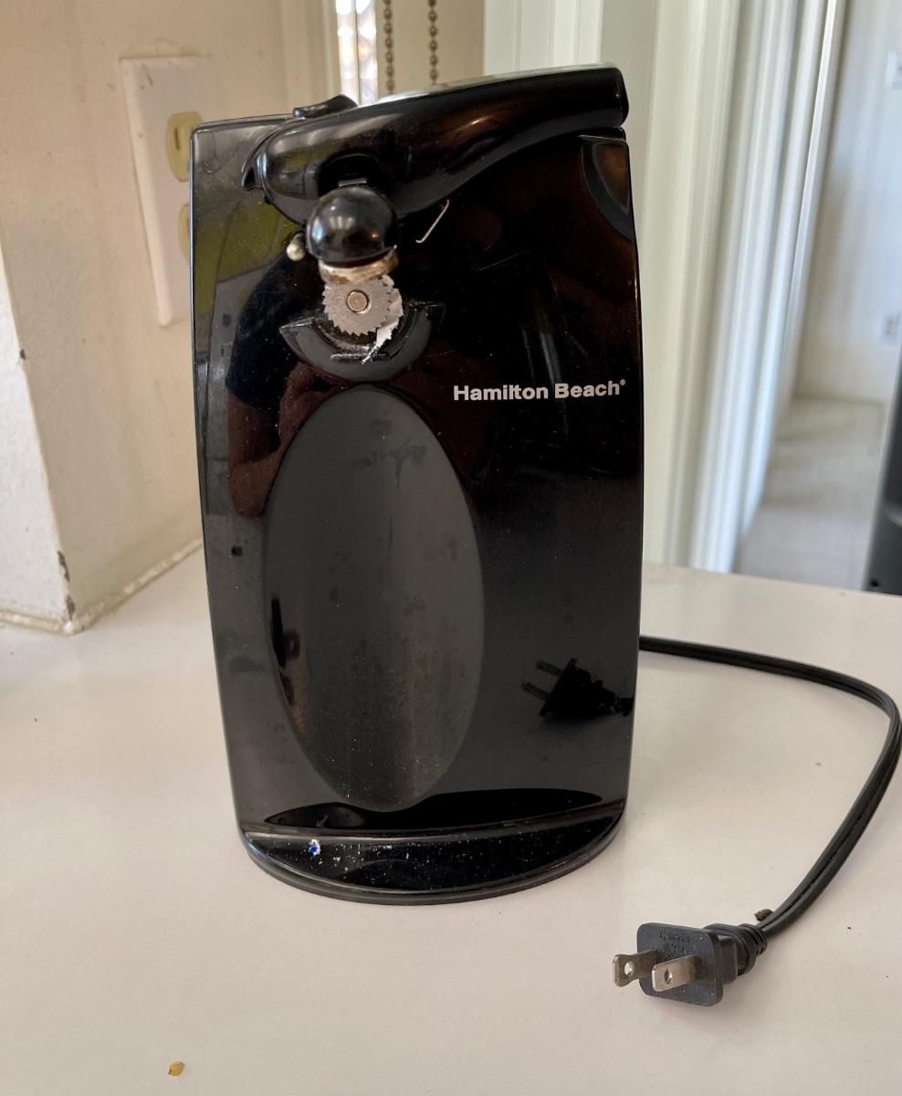 Hamilton beach electric can opener