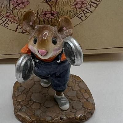 Wee Forest Folk Pot Lid Lad Special Edition MP-5 Retired