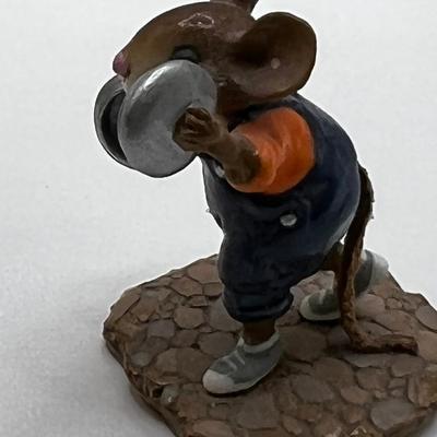 Wee Forest Folk Pot Lid Lad Special Edition MP-5 Retired