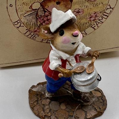 Wee Forest Folk Drum Leader - Parade Set - Ltd Ed 2006 - Retired - WFF