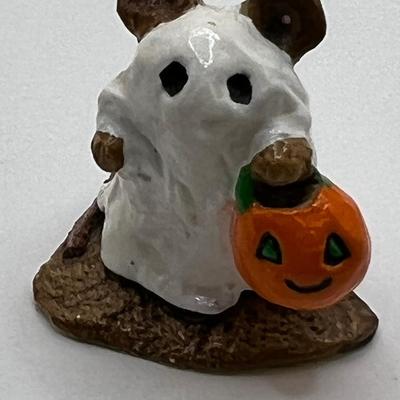 Wee Forest Folk WFF M-62 / M-062 Little Ghost with WFF box