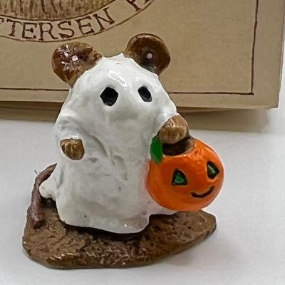 Wee Forest Folk WFF M-62 / M-062 Little Ghost with WFF box