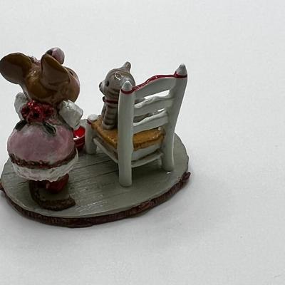 Wee Forest Folk M-431 MY VALENTINE KITTY