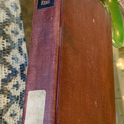 RARE 1936 Paul F. Kerr Signed Correction copy Thin-Section Mineralogy OPTICAL MINERALOGY