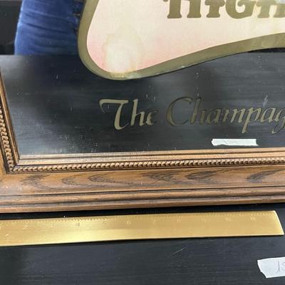 Miller High Life mirror Sign