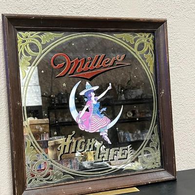 1980 Miller High life Mirror