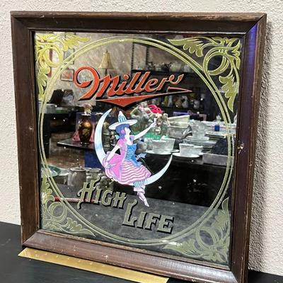1980 Miller High life Mirror
