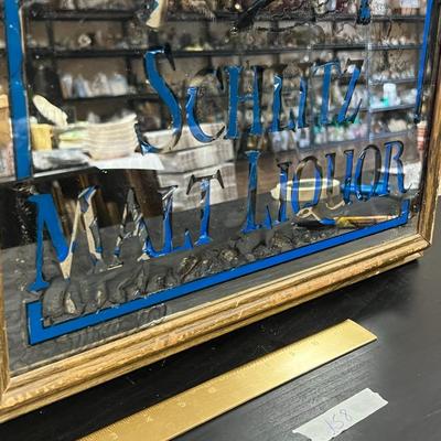 very rare Vintage Malt Liquor mirror sign