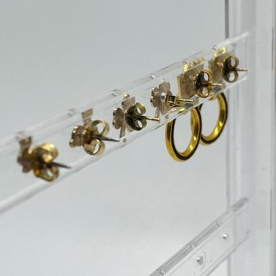 LOT 73: Vintage Avon Jewelry - 3 sets of Earrings & 2 Bracelets
