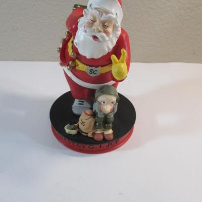 Vintage Resin Santa  To Every GI Joe by Vernon Grant Approx 8