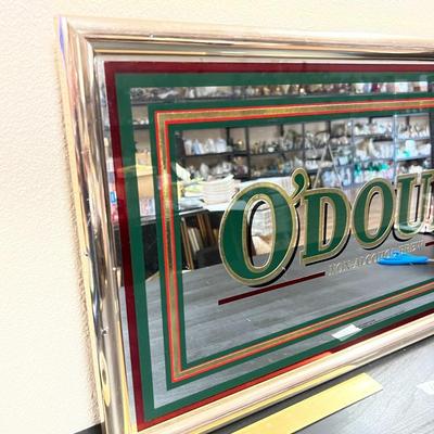 Vintage O'doul's non- alcohol Brew mirror Sign