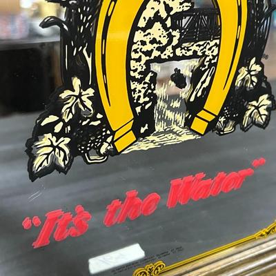 Vintage Olympia Beer mirror sign