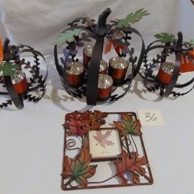 Item 36 Metal Decorations