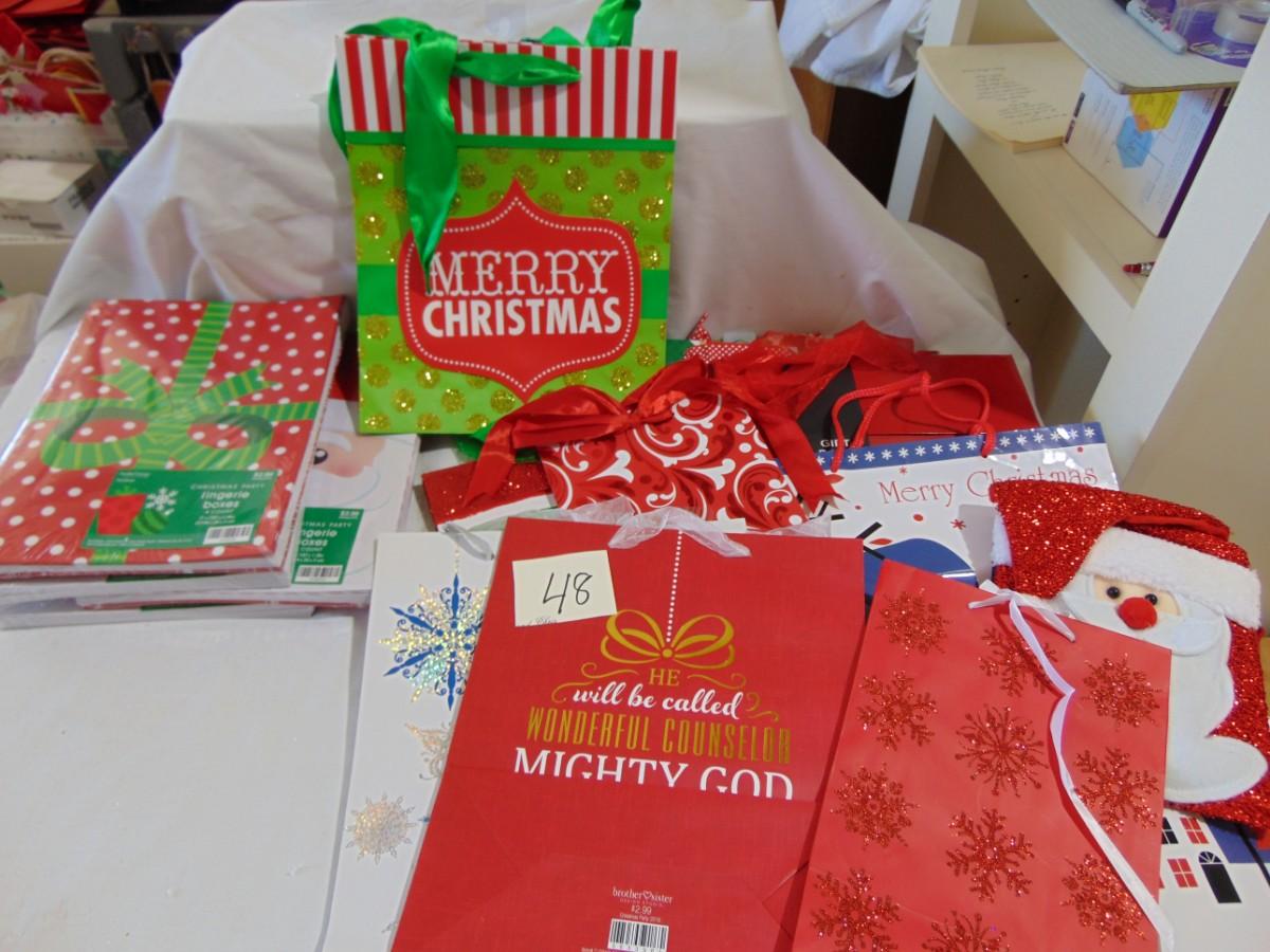 Item 48 Boxes and Bags