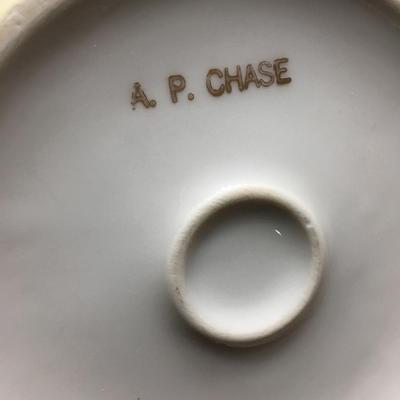 Vintage AP Chase creamer and sugar bowl