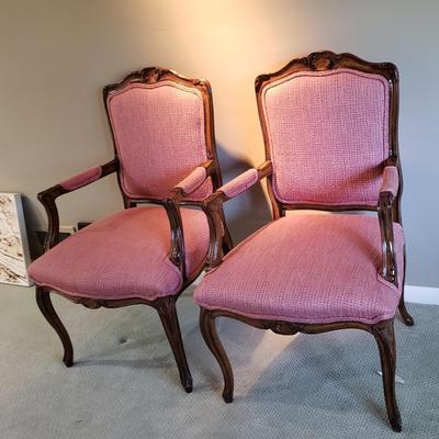 Two dining room chairs