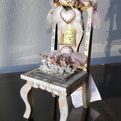 Meditation chair "love" original