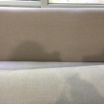 Crate and Barrel seat and a half