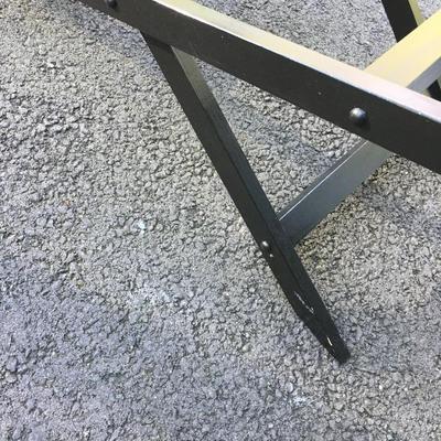 MCM coffee table with glass top, boho bamboo