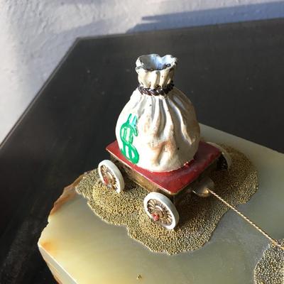 Ron Lee Rags to RIches clown hobo statue