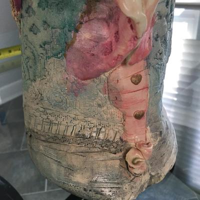 Handmade art vase