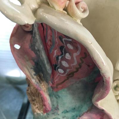 Handmade art vase