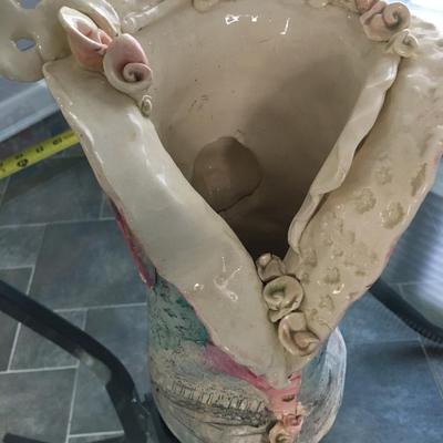 Handmade art vase