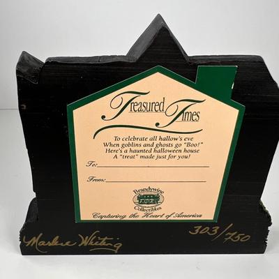 Brandywine Collectibles Stone cast Trick or Treat