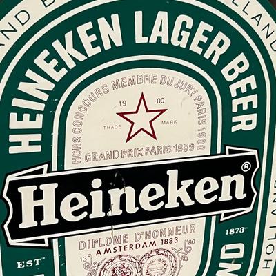Vintage Heineken mirror sign