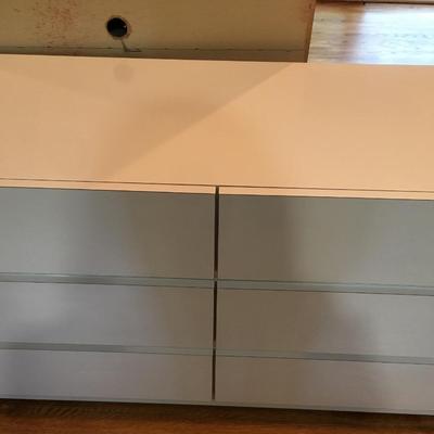 Vintage High Gloss 6 drawer dresser