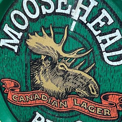 Moose Head Canadian Lager Beer sign
