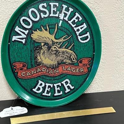 Moose Head Canadian Lager Beer sign