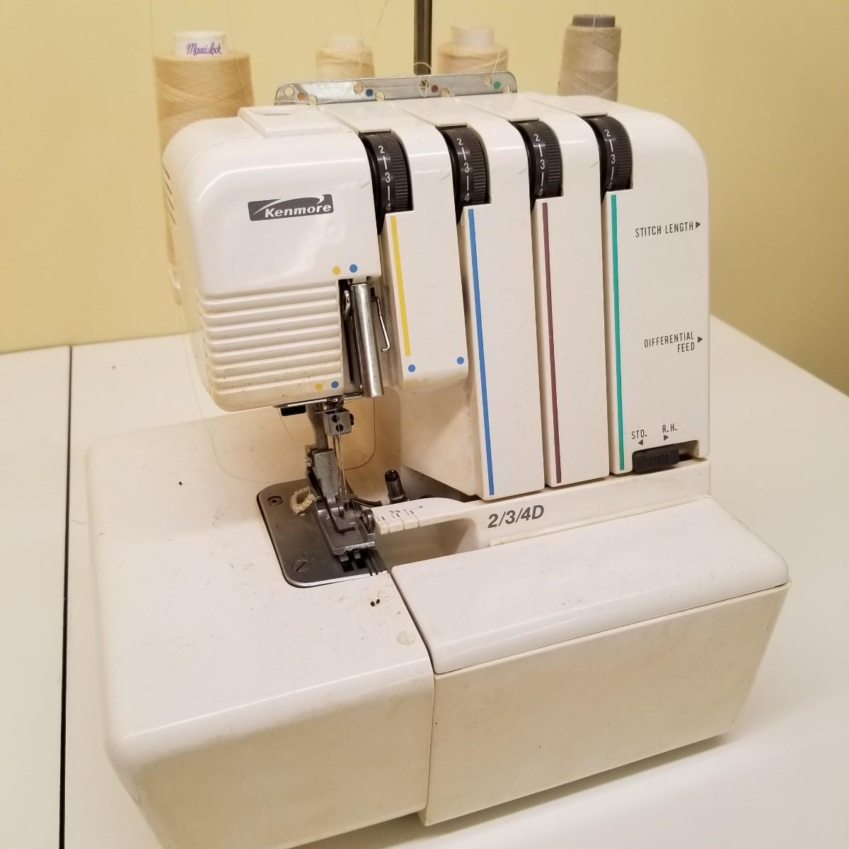 Sears Kenmore Overlock 2/3/4D Sewing Machine (SRJS)