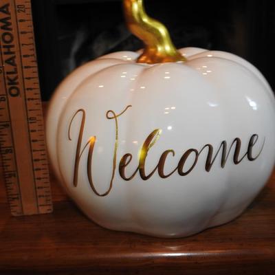 Welcome Pumpkin