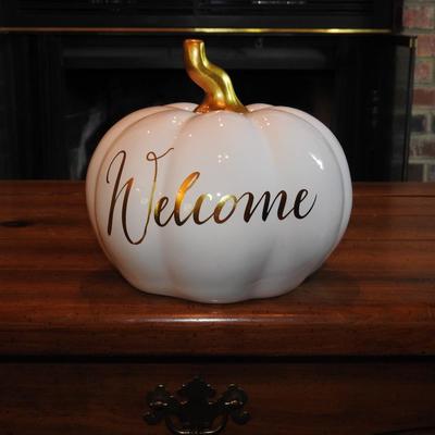 Welcome Pumpkin