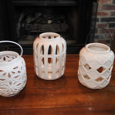 Hanging lanterns
