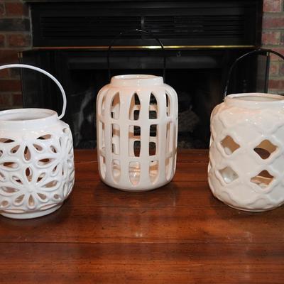 Hanging lanterns