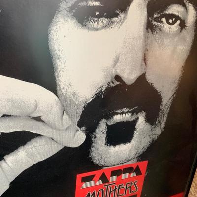 Frank Zappa Mothers Concert Advertisement Framed