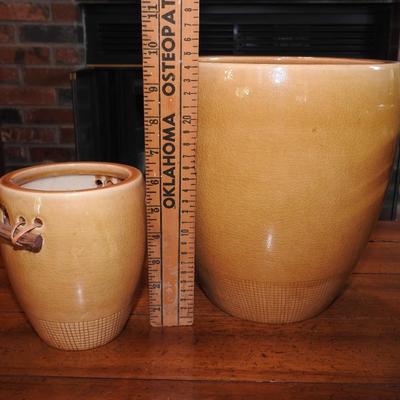 Art Deco Pottery planters