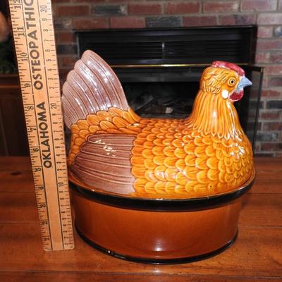 Nesting Hen