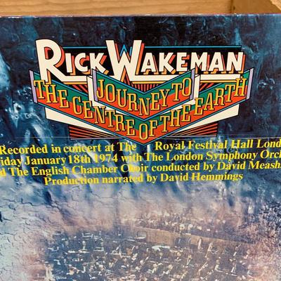 Classic Rock LP Lot Rick Wakeman
