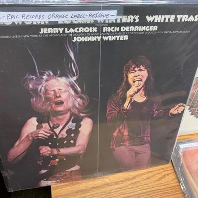 Large Classic Rock LP Lot Cream Johnny Winter Mountain +++