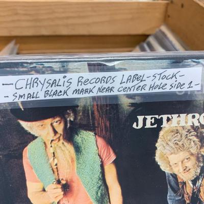 Classic Rock LP Record Lot Jethro Tull