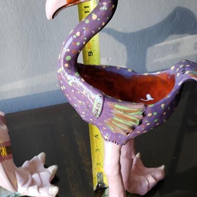 1982 hand made ceramic birds