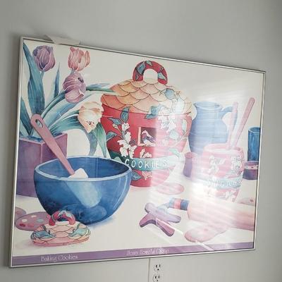 1980s Print hand signed by Margaretha
