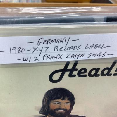 Large Classic Rock Album Lot Zappa Lou Reed +++