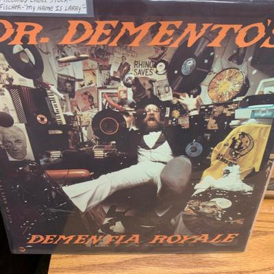 Vintage Record Album Lot Dr Demento John Wayne +++