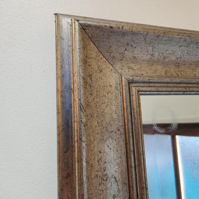 Large Beveled Mirror 32x65